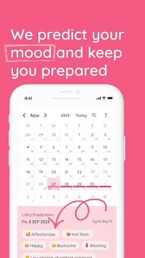 Screenshot of Life: Period Tracker Calendar