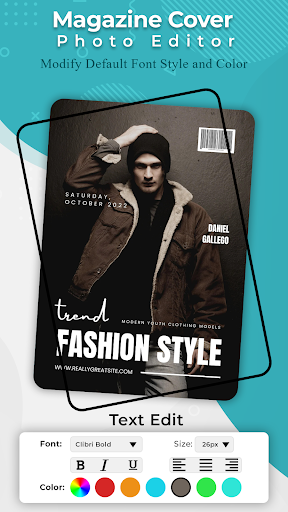 Magazine Cover Photo Editor Screen 3