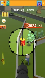 Rage Zombie Sniper Shooter War