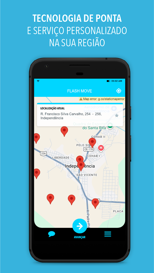 #1. Flash Move - Passageiro (Android) Av: Pop Leva