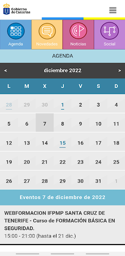 App AgriGobCan Screen 2