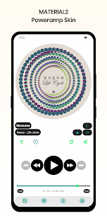 Material2 PowerAmp v3 Skin APK 4