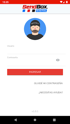 Android application SendBox Digital screenshort