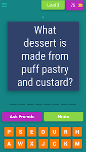 “Foodie QuizMaster: Trivia "