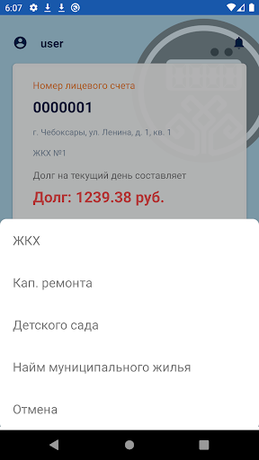 Платежи Чувашии Screen 3