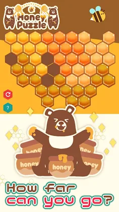 Honey Puzzle -HEX Puzzle- - Screenshot 2