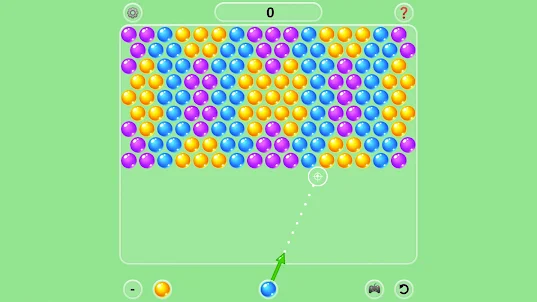Classic Bubble Shooter Game