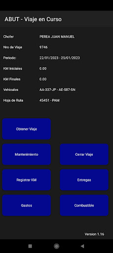 Android application VILLARREAL MARCACIONES screenshort