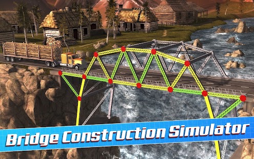 Bridge Construction Simulator Captura de tela