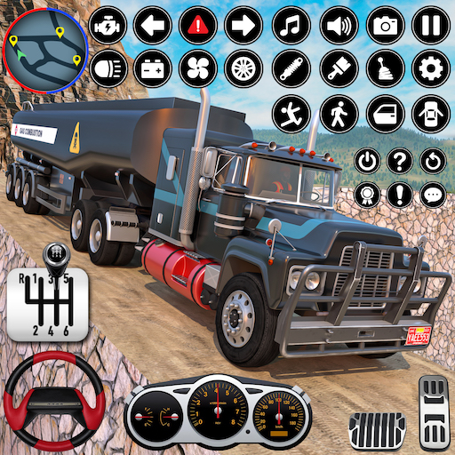 Oil Tanker Truck Driving Games  Icon