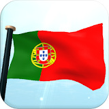Portugal Flag 3D Free icon