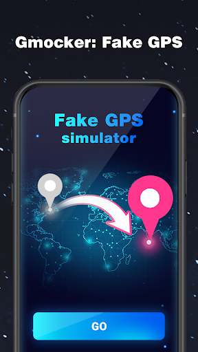 Android application Gmocker: Fake GPS Location screenshort