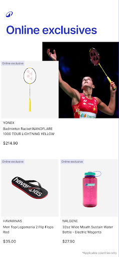 Decathlon Shopping App Screen 3