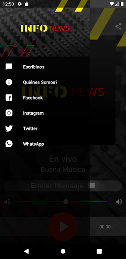 InfonewsRadio Screen 2