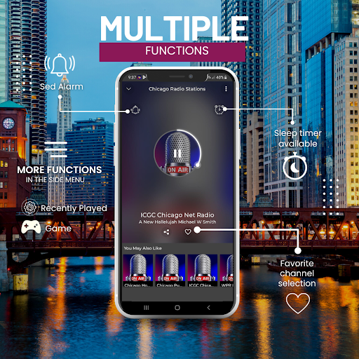 Chicago Radio Stations Screen 2