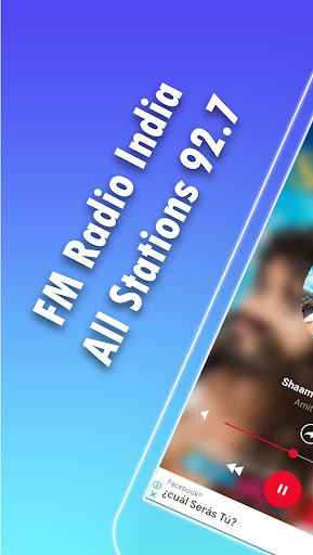 Android application radio india all stations 92.7 screenshort