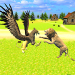 Cover Image of ดาวน์โหลด Wild Eagle Family: Flying Griffin Simulator Games 1.2 APK