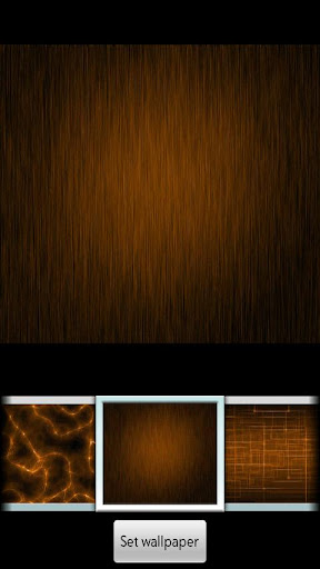 Orange ADW Theme Screen 2
