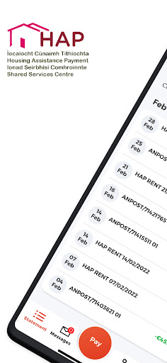 Android application HAP App screenshort