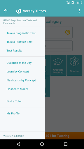 Android application GMAT: Practice,Prep,Flashcards screenshort