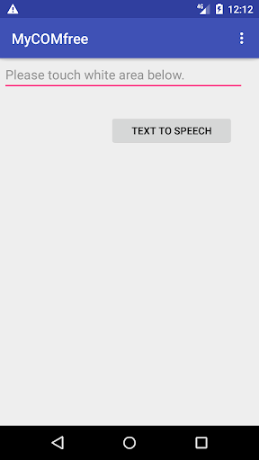 Android application Communication Assistant screenshort