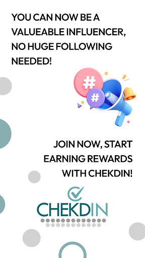 Android application Chekdin screenshort