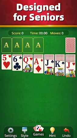 Game screenshot Vita Solitaire for Seniors hack