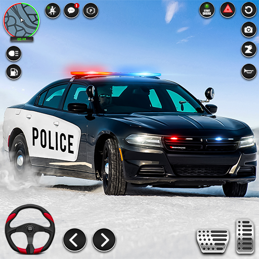 Police Car Driving: Car Drift