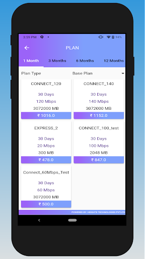 Android application My Indinet screenshort