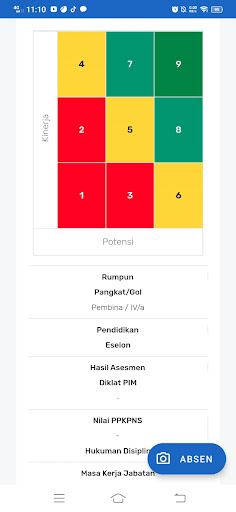 Android application BISA ABSEN screenshort