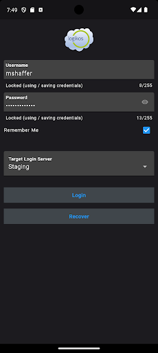 Android application Overview Cloud Mobile screenshort
