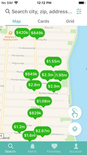 Android application Donohue Real Estate screenshort