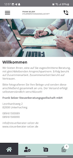 Android application Selzer Steuerberatungs GmbH screenshort