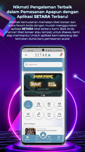 Android application Setara Sandbox screenshort