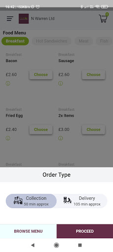 Crumbs Sandwich Bar Screen 2