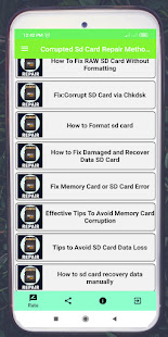 Corrupted Sd Card Repair Method Guide 6.0 APK screenshots 4