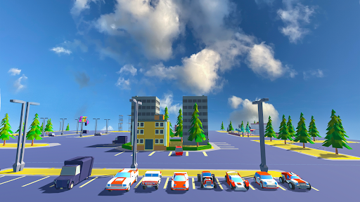 Vice Citi 3D Police Car Chase