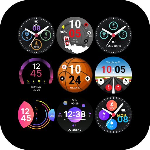 Watch faces - Clock Wallpaper  Icon