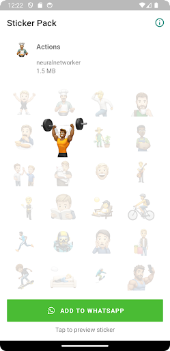 Actions WAStickerApps Screen 3
