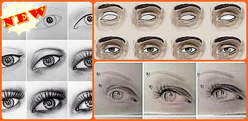 رسم العيون خطوات سهلة التطبيقات على Google Play