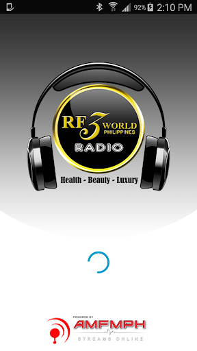 Android application RF3 World Radio screenshort