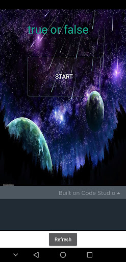 Space Quiz Screen 2