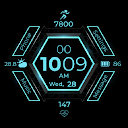 SM Sports Digital Watch Face