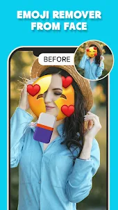 Emoji remover from photo