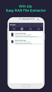 Screenshot 4 Winzip - Easy RAR File Extract android