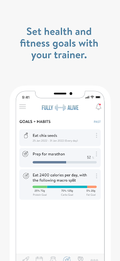 Fully Alive Fitness Screen 3