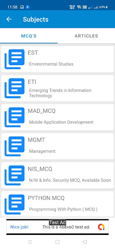 Quiz UI Screen 3