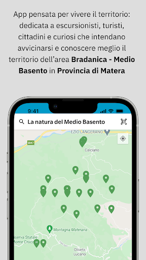 Android application La natura del Medio Basento screenshort