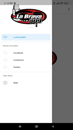 Android application La Brava809 screenshort