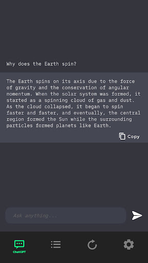 Android application Fast AI - GPT4 Chatbot screenshort